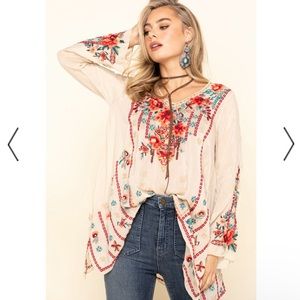 COPY - Johnny Was Womens Ivory Dulci Tunic